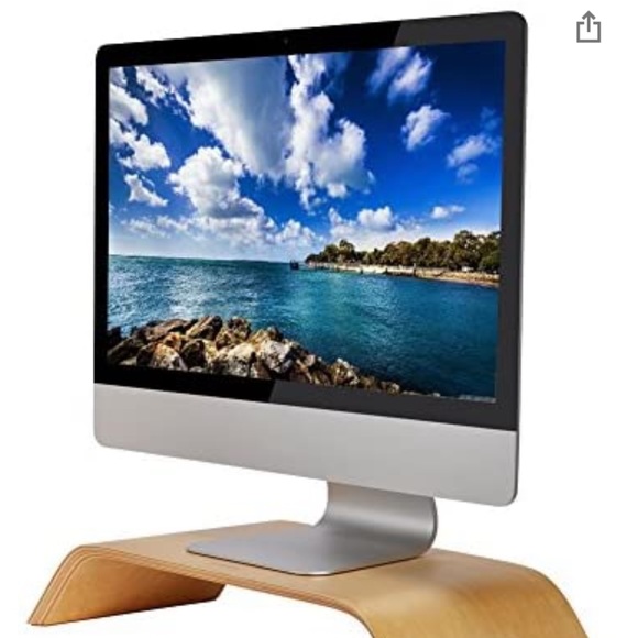 ๐ Monitor ๐ฅ Stand white birch ๐ณ color - Picture 2 of 8